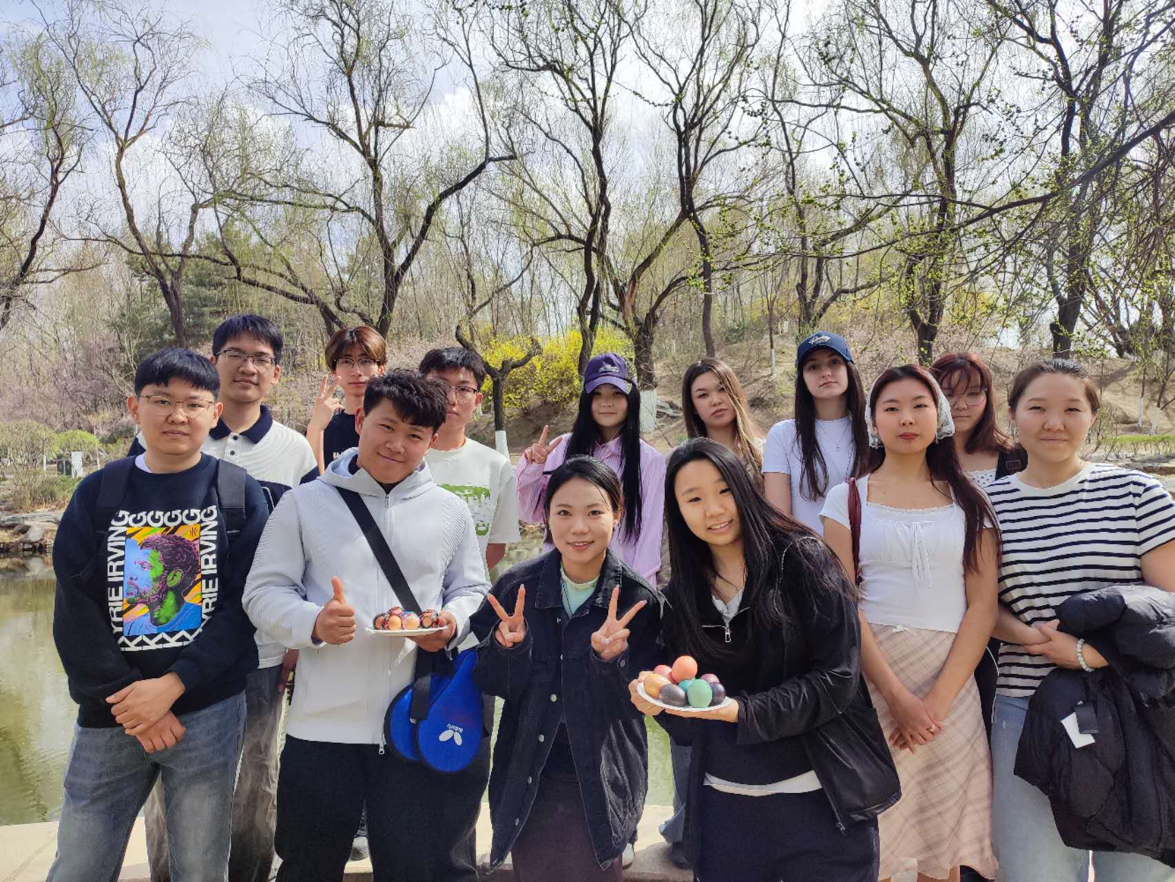 Праздник Пасхи отметили со студентами Университета Внутренней Монголии