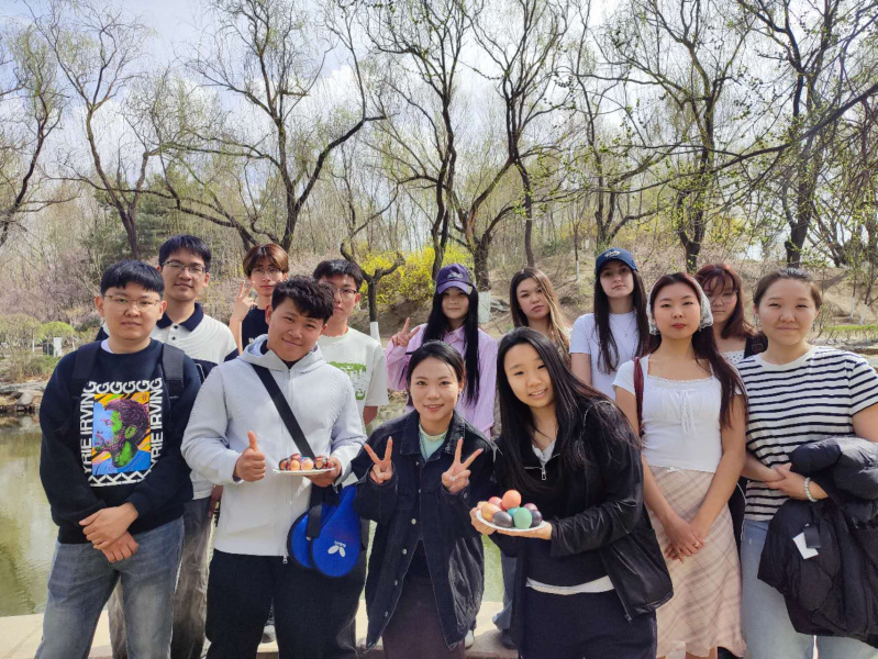 Праздник Пасхи отметили со студентами Университета Внутренней Монголии