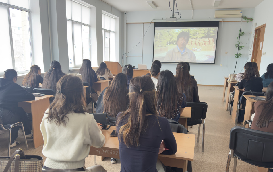 В преддверии празднования Международного женского дня и в целях патриотического воспитания факультет управления и права провёл показ документального фильма «Тамара»
